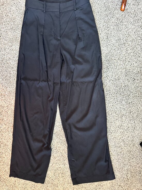 lululemon athletica Pants - Lululemon Daydrift Trouser Black Wide Leg Pants Size 10